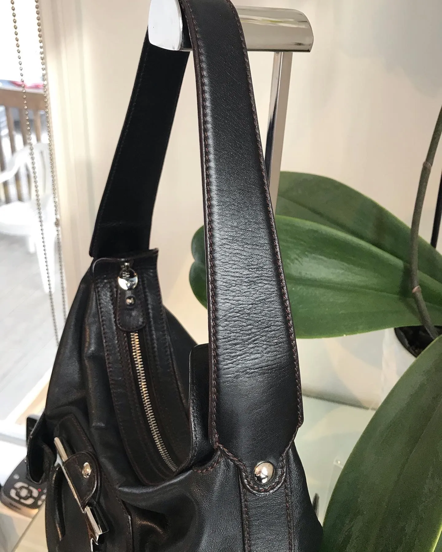 SALVATORE FERRAGAMO Leather Shoulder Bag