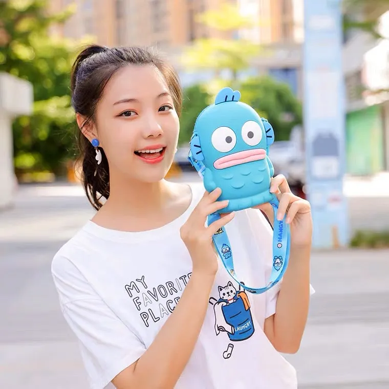 Sanrio Hangyodon Silicone Bag | Can put in smart phone