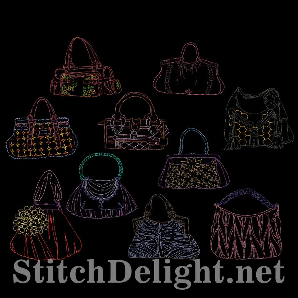 SD0816 Vintage Purses