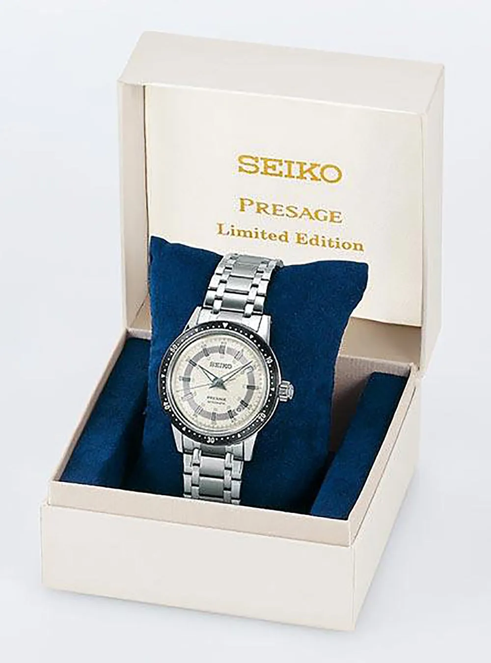 SEIKO WATCH PRESAGE STYLE60'S SEIKO CHRONOGRAPH 60TH ANNIVERSARY LIMITED EDITION SARY235 / SRPK61 MADEIN JAPAN JDM