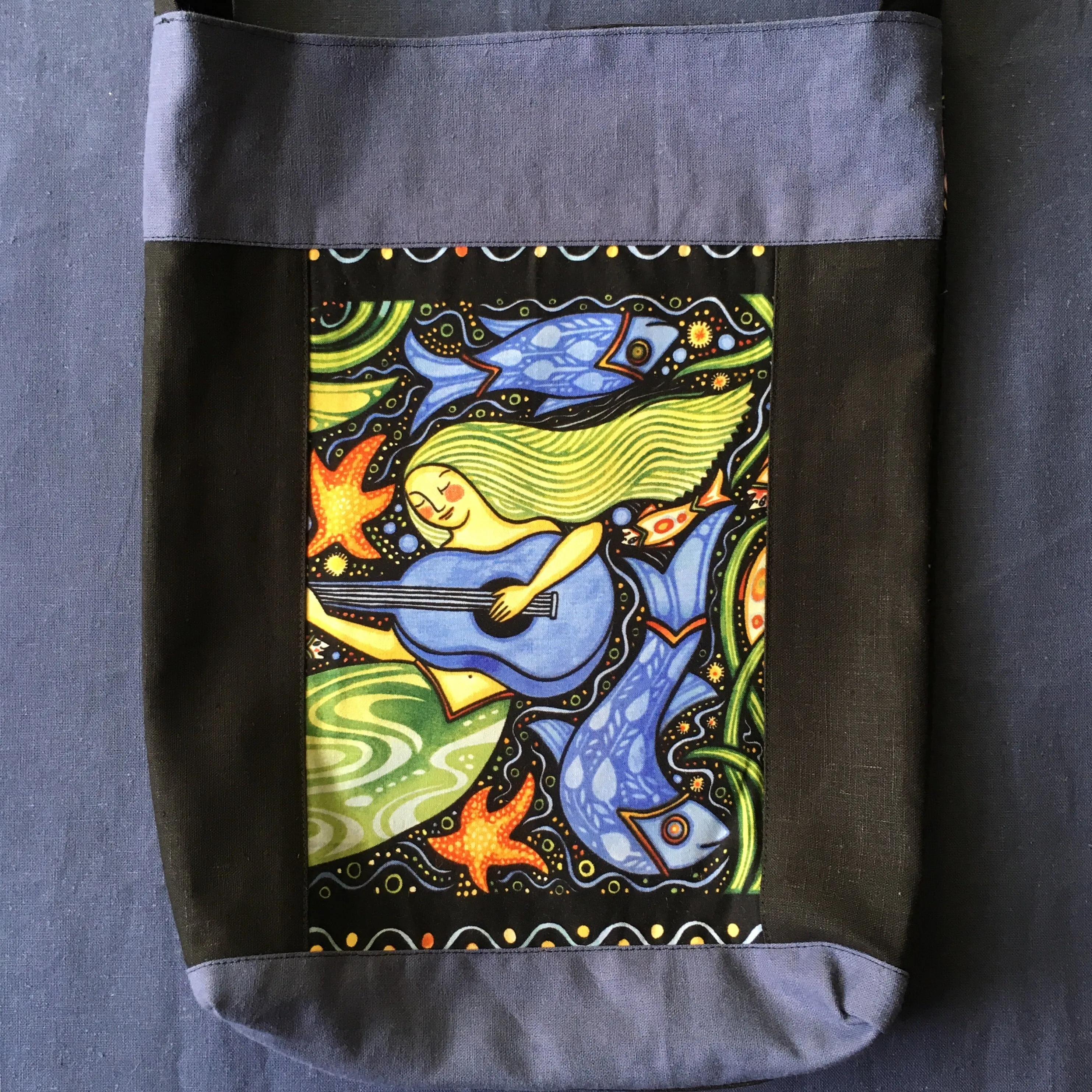 Sewfunky Hemp Crowned Fish Bag