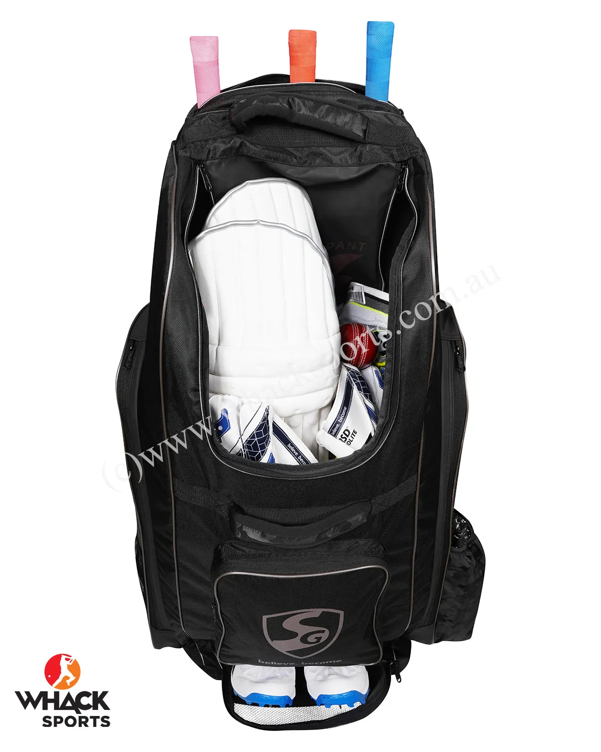 SG RP Player Cricket Kit Bag - Wheelie Duffle - Large