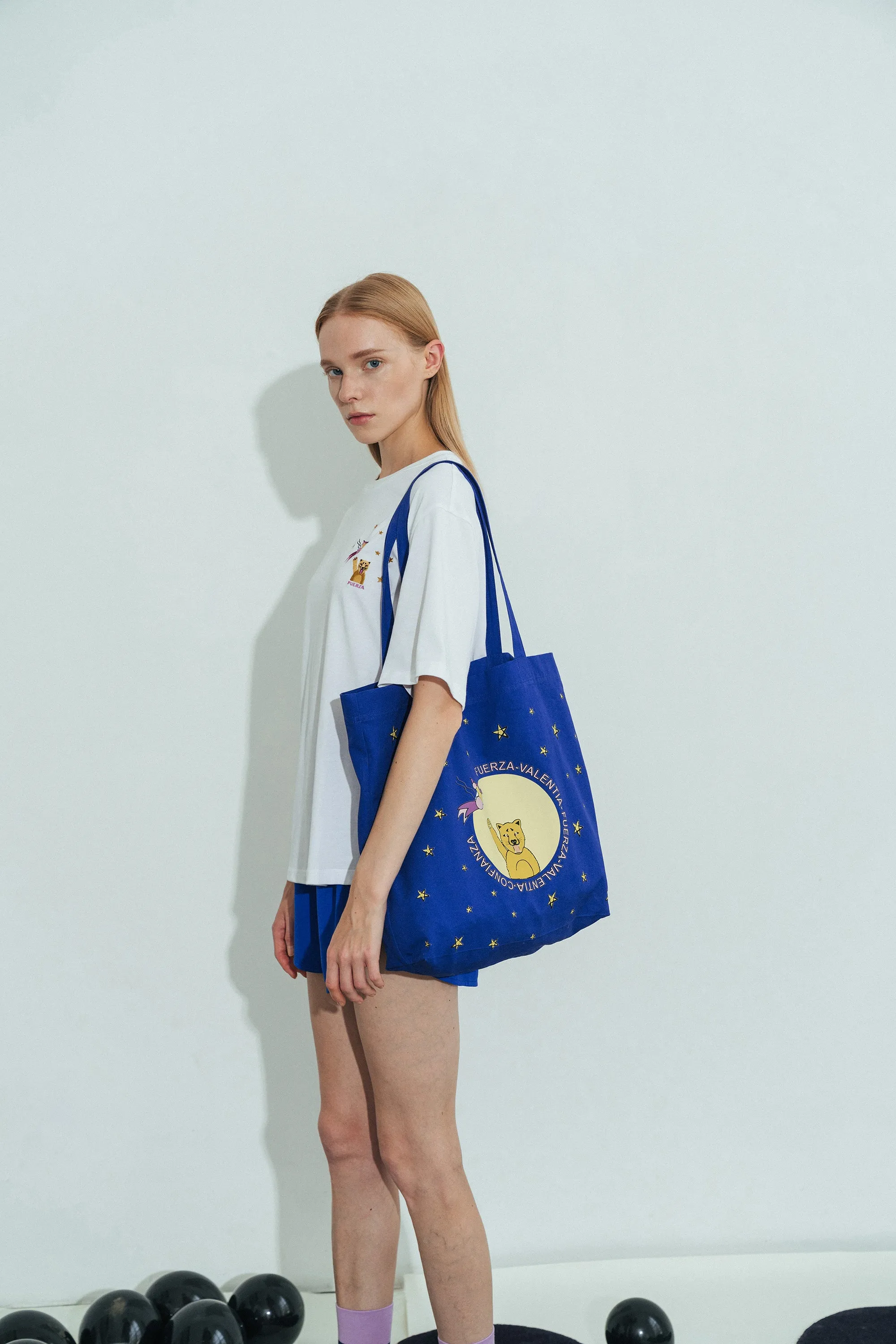 Shantall Lacayo x Lost Pattern Cotton Tote Bag