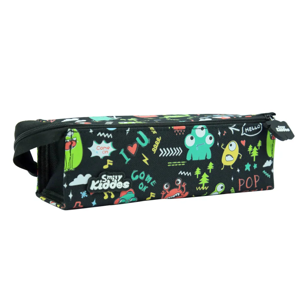 Smily Kiddos Tray Pencil Case Black