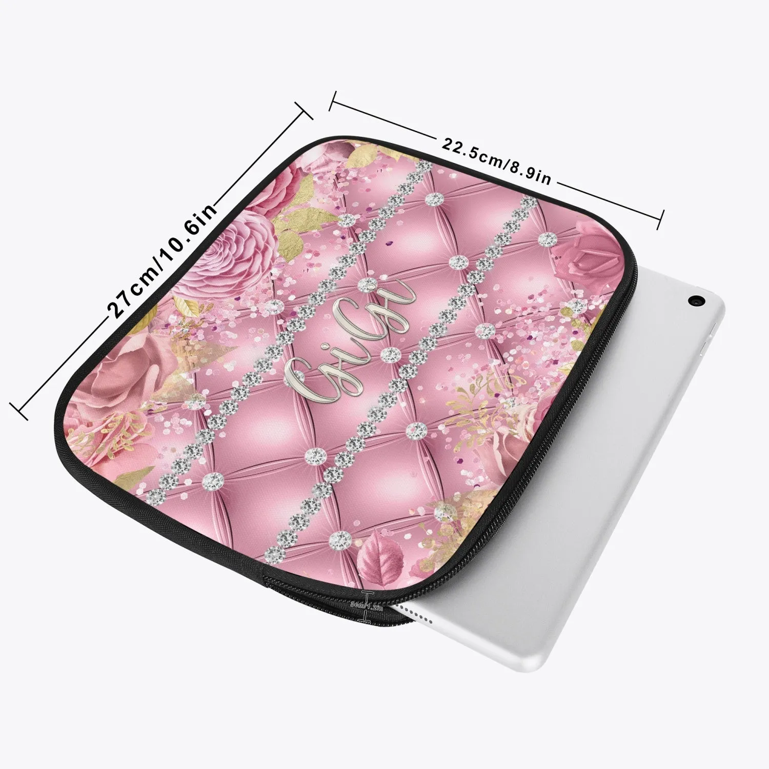 Tablet Sleeve - Pink Floral - GiGi