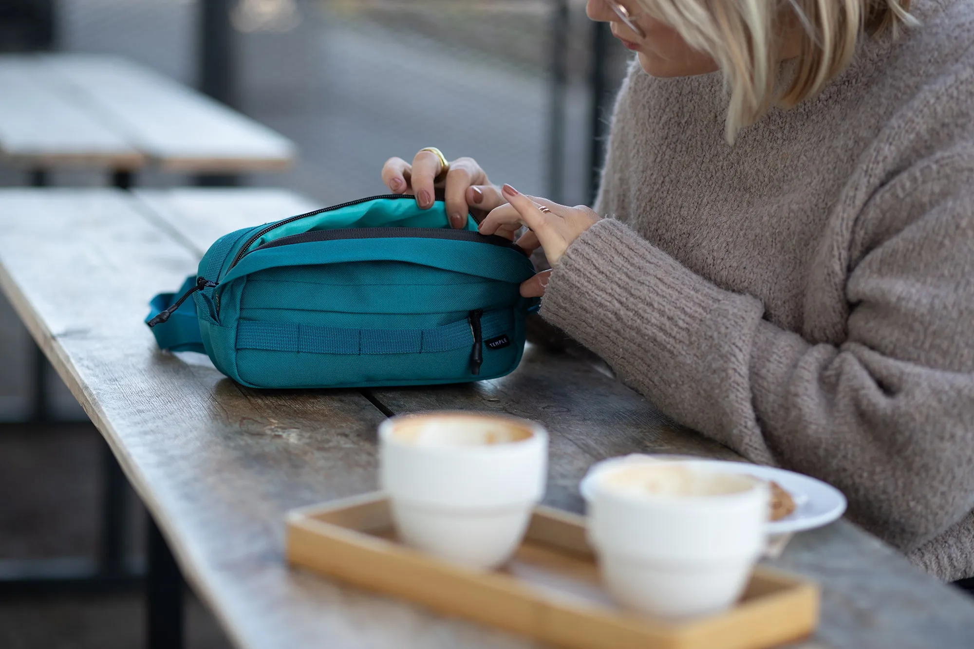 Temple Bar Bag Dusky Black