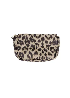 The Edit - Puffy Leopard Print Cross Body Bag