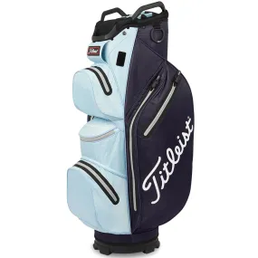 Titleist 14 StaDry Cart Bag - Navy/Sky/Grey