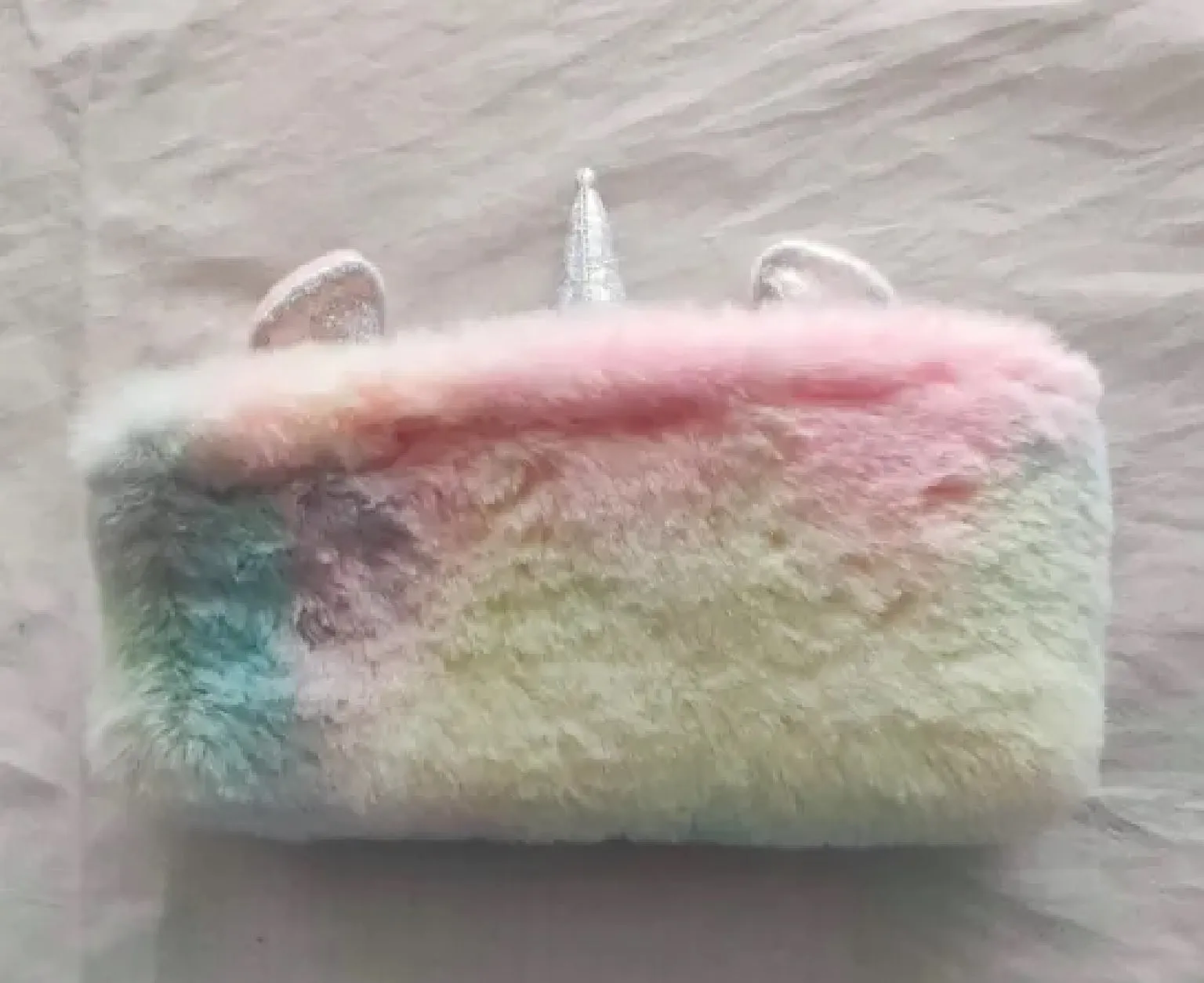 Unicorn Plush Pencil Case Random Design