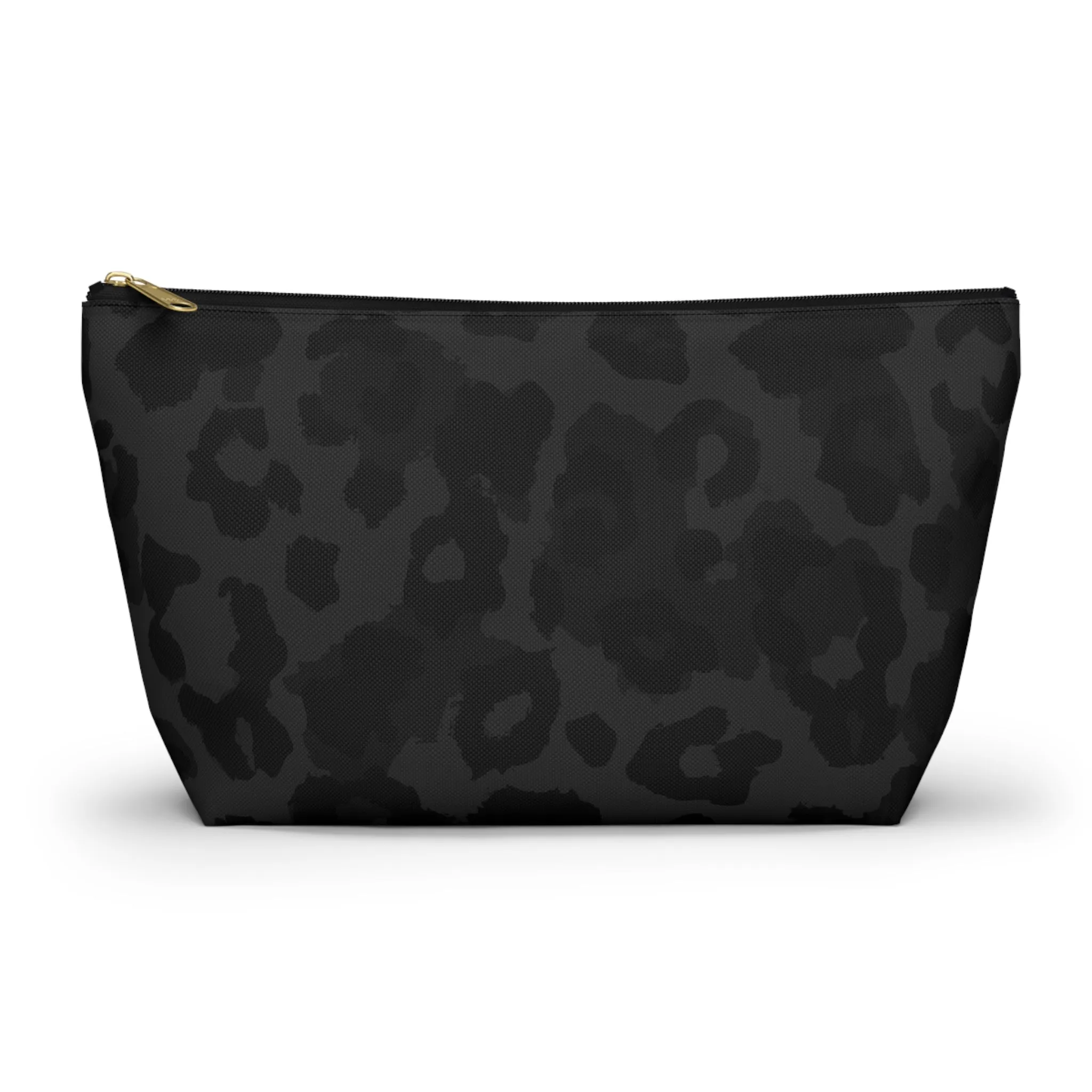 Vampire Art Grunge Black Leopard Pencil Case Accessory Pouch w T-bottom