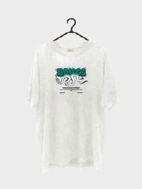 Venomous Strike Tee - Snow Marle