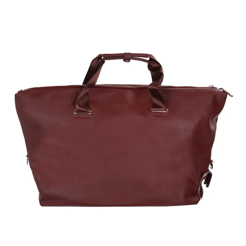 VESSEL Skyline Lux Duffel Bag (Maroon)