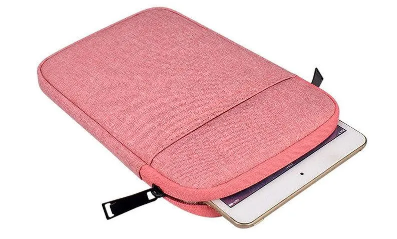 Waterproof Portable Notebook Cover Case Sleeve- Pink