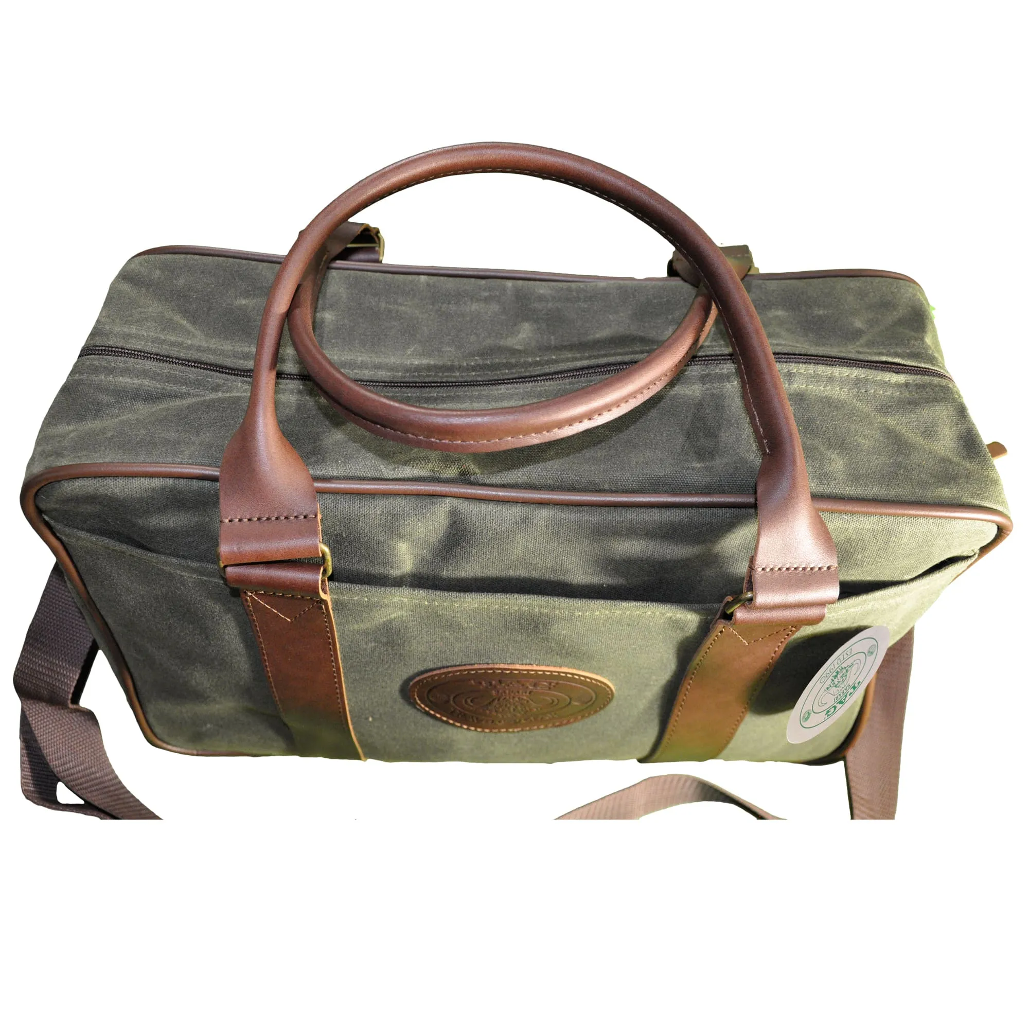 Waxed Canvas Weekender Bag