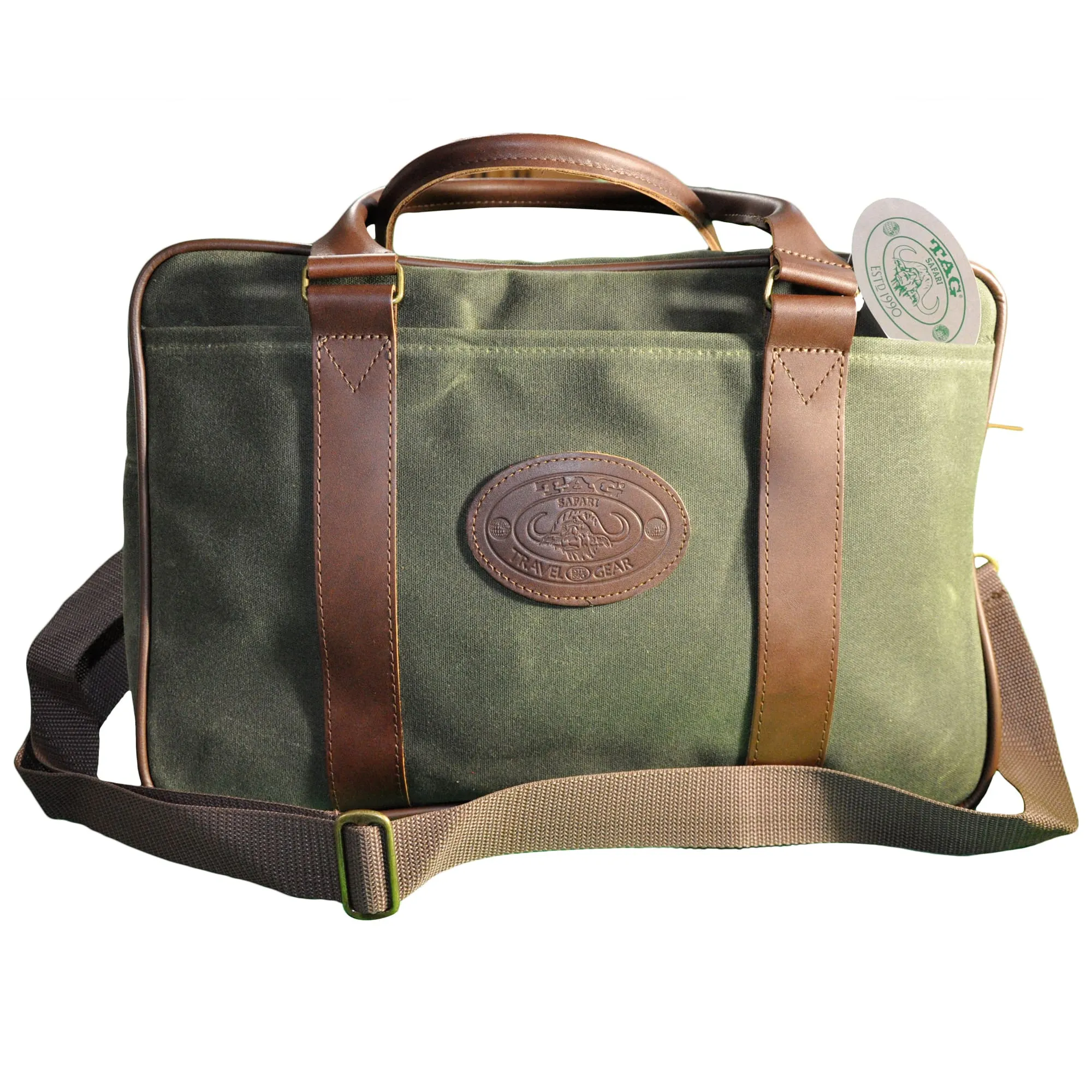 Waxed Canvas Weekender Bag