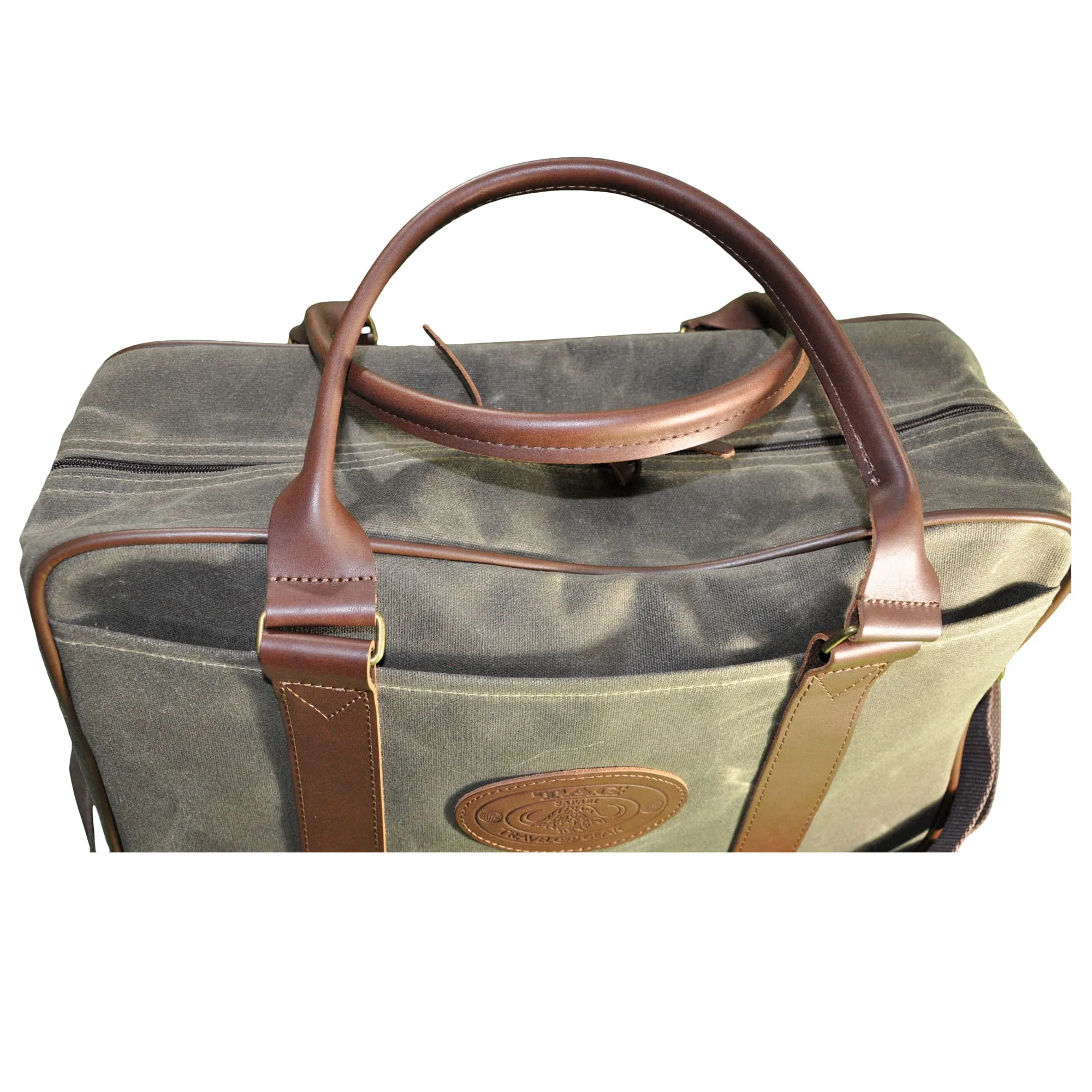 Waxed Canvas Weekender Bag