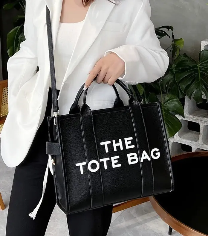 Women PU Leather Tote Bag for University, Office & Travel 420