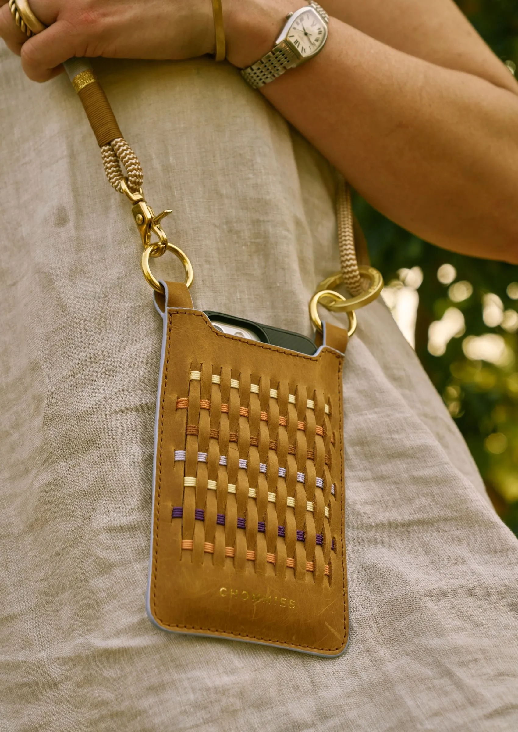 Woven Phone Pouch | Summer